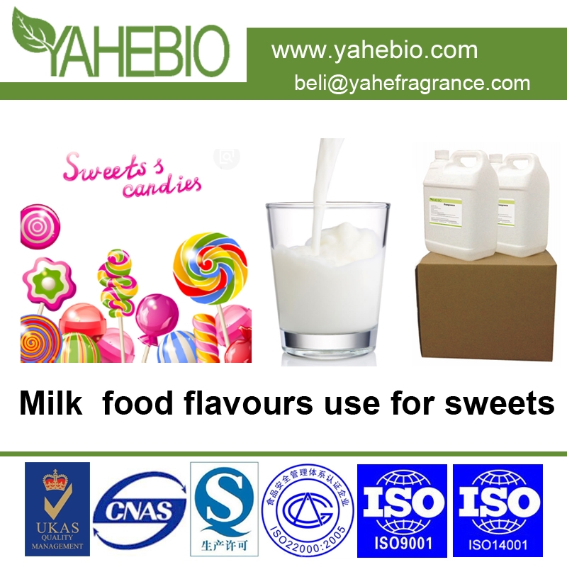 نقية تتركز الحليب السائل و مسحوق النكهات لصنع الحلويات الحلويات